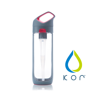 KOR water 水瓶- Nava Sport 650ml-專注灰