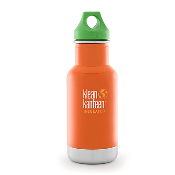 美國Klean Kanteen幼童經典保溫瓶355ml-海雀橘