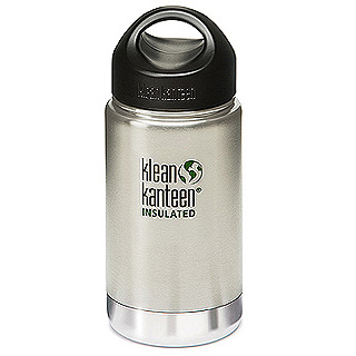美國Klean Kanteen寬口保溫鋼瓶355ml-原色鋼