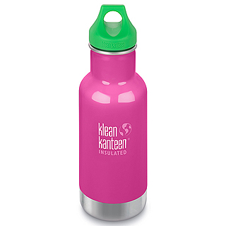 美國Klean Kanteen幼童經典保溫瓶355ml-蘭花粉