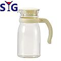 SYG精緻玻璃耐熱涼水壺805cc-白蓋