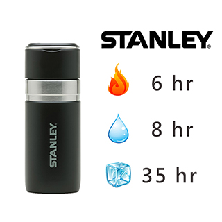 美國Stanley GO系列 真空保溫瓶 0.47L-消光黑