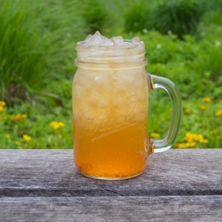 美國製 Ball 玻璃密封罐 24oz 寬口啤酒杯(4入)