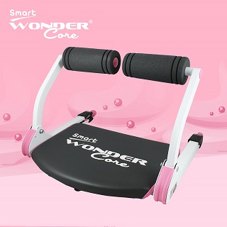【Wonder Core Smart 萬達康】全能塑體健身機 愛戀粉 (附30分鐘初階.進階運動教學光碟)