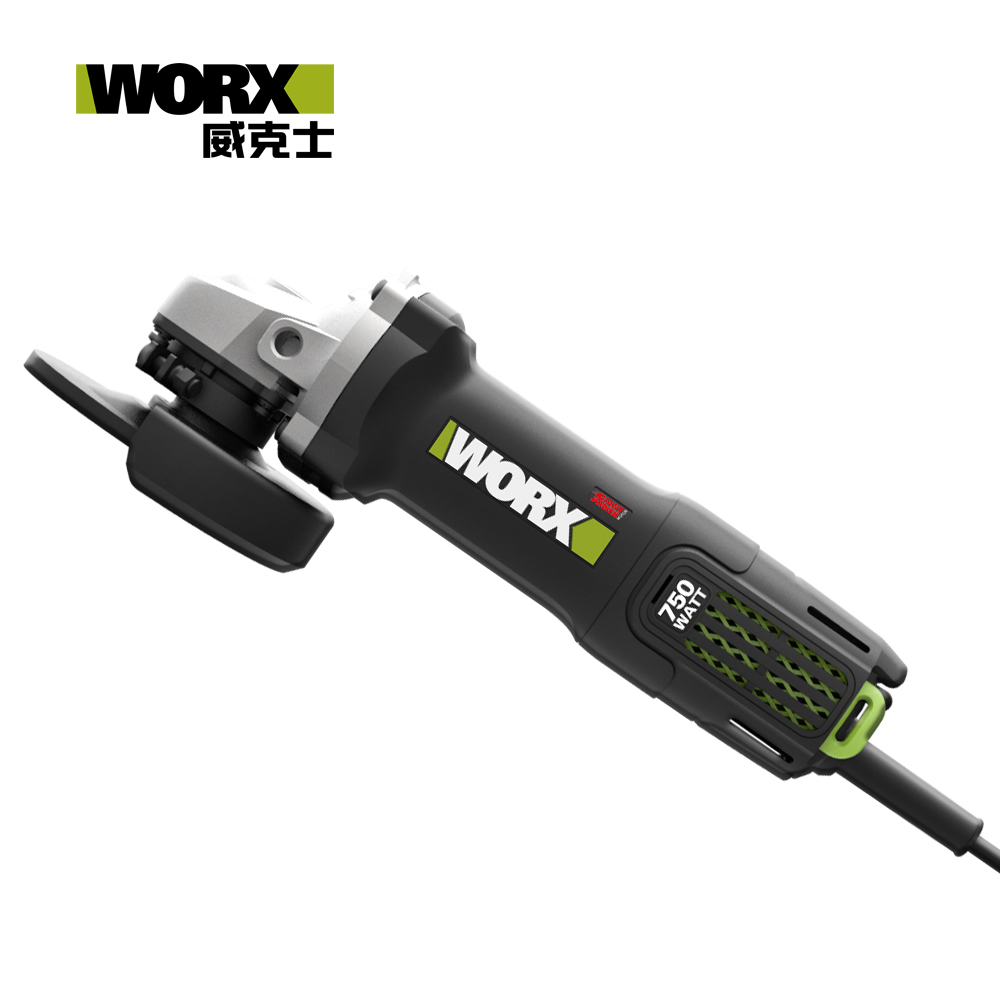 WORX 威克士 100mm 900瓦 平面砂輪機 WU900L