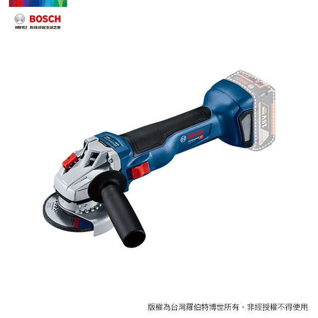 修繕之人▼原$7000BOSCH 18V鋰電免碳刷砂輪機 GWS 18V-10 (空機+攜帶箱)