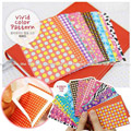 kiret韓國DIY拍立得相片邊框貼紙40入-繽紛Vivid