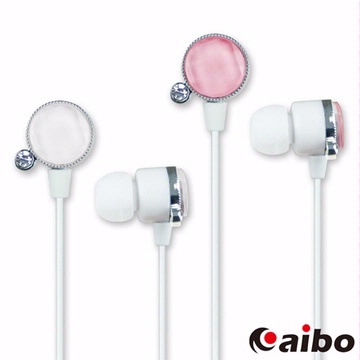 aibo ECHO 繽紛時尚鑽石耳機(圓形版)