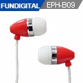 FUNDIGITAL 彩色精靈內耳式耳機-紅精靈