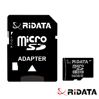 RIDATA錸德 Micro SDHC Class10 16GB 手機專用記憶卡