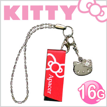 Apacer宇瞻 AH130 16G Kitty限定版 隨身碟