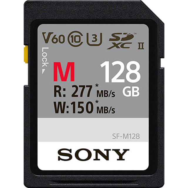 SONY 索尼 SF-M128 記憶卡【128GB/UHS-II/R277/W150】公司貨
