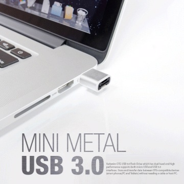 Verbatim 威寶 Mini Metal 16GB USB3.0 隨身碟