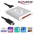 Delock Firewireb〉CFⅠ/Ⅱ讀卡機-91694