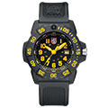 LUMINOX 雷明時NAVY SEAL 3500全新海豹2代系列腕錶-黃x白時標/45mm
