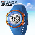 JAGA M1044-E色彩繽紛時尚多功能電子錶-藍