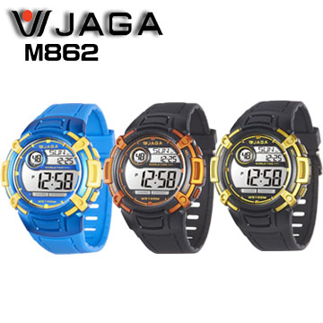 JAGA M862熱活動能運動家多功能電子錶