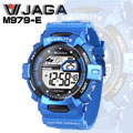 JAGA M979-E粗礦豪邁多功能電子錶-藍
