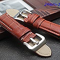 Panerai 沛納海.軍錶.運動錶 代用 高級錶帶 ( 24mm )