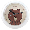 LINE FRIENDS 熊大掃秒浴室掛鐘