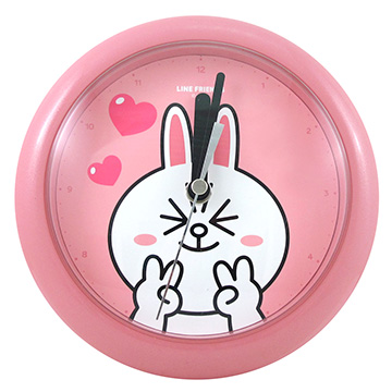 LINE FRIENDS 兔兔掃秒浴室掛鐘