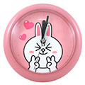 LINE FRIENDS 兔兔掃秒浴室掛鐘