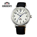 ORIENT 東方錶 POWER RESERVE系列 經典復古手動上鍊機械錶 皮帶款 FDD03003Y 白色 - 40mm