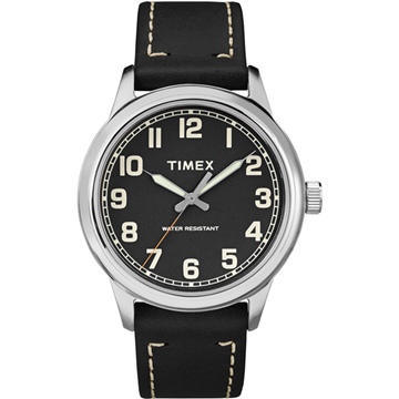 TIMEX 天美時 風格系列 極簡手錶(黑 TXTW2R22800)