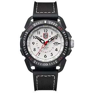 LUMINOX 雷明時 ICE-SAR Arctic 冰島搜救隊聯名腕錶-白x白時標/45mm