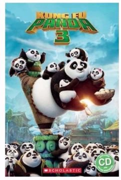 Popcorn ELT Primary Readers Level 3: Kung Fu Panda 3(Book and CD)功夫熊貓3(CD有聲書)(外文書)