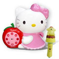 Hello Kitty凱蒂貓幼兒啟蒙教育故事機【粉紅色】+布丁狗音樂故事棒