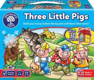 Orchard Toys Three Little Pigs 三隻小豬益智遊戲組(桌遊)(外文書)