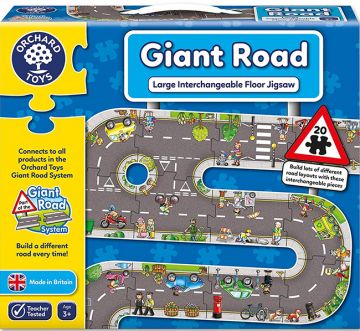 Orchard Toys Giant Road Jigsaw 大馬路拼圖遊戲組(桌遊)(外文書)