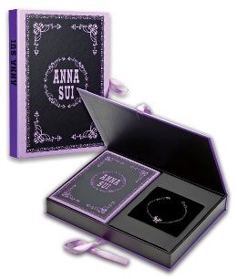 ANNA SUI禮物書紫戀蝴蝶手鍊