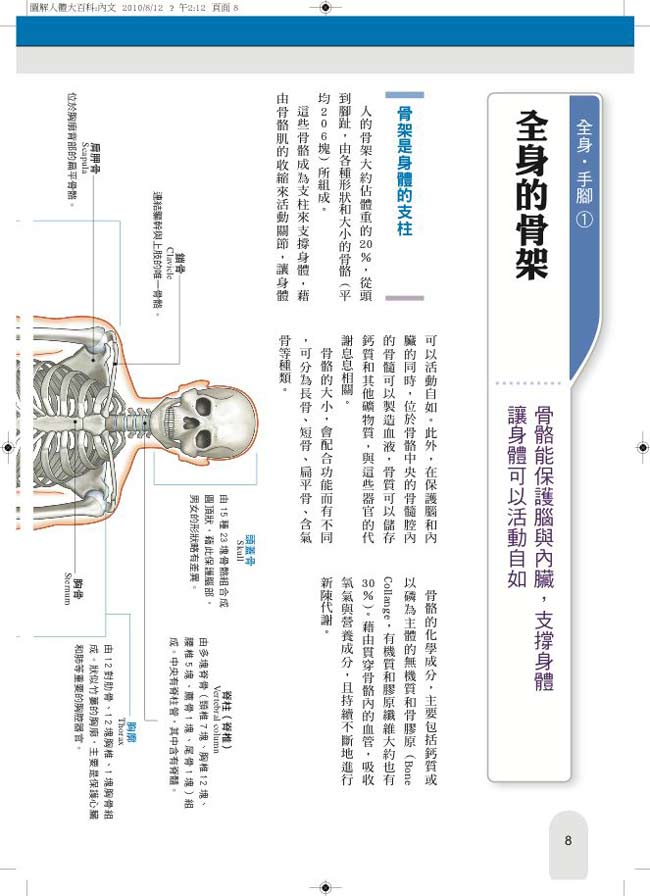 圖解人體大百科 Pchome 全球購物 書店