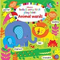 Baby’s Very First Play Book Animal Words 小寶貝的第一本單字書:動物篇 精裝硬頁書(外文書)