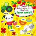 Baby’s Very First Play Book Farm Words 小寶貝的第一本單字書:農場篇 精裝硬頁書(外文書)