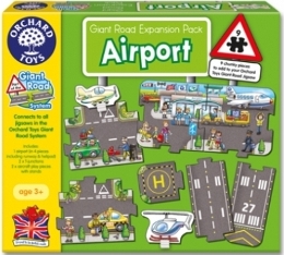 Orchard Toys Airport地板拼圖飛機場(外文書)