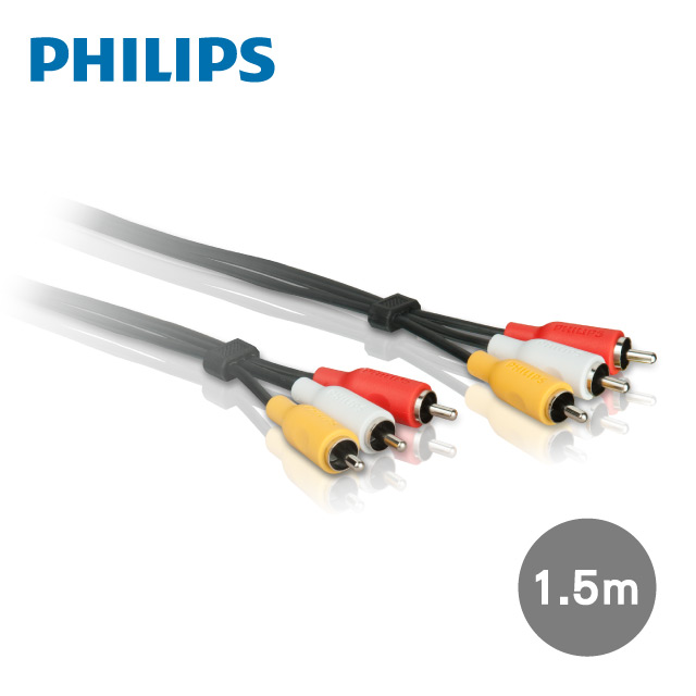 (philips)PHILIPS Philips SWV2532W / 10 Philips 1.5m 2RCA / 2RCA stereo