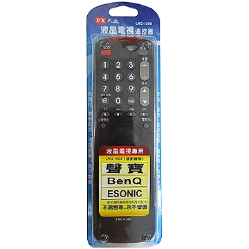 PX大通 LRC-1500 聲寶全機型電視遙控器