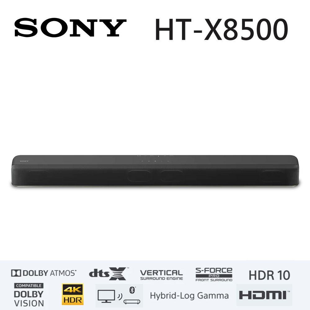SONY索尼 2.1聲道環繞家庭劇院聲霸SoundBar(HT-X8500)