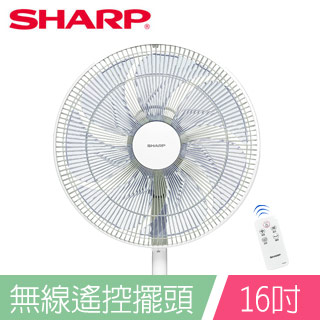 【SHARP 夏普】16吋豪華型DC立扇 PJ-S16GA