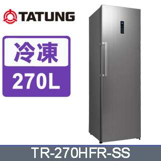 大同270公升冷凍冰箱TR-270HFR-SS