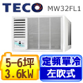 TECO東元 左吹式窗型冷氣 MW32FL1