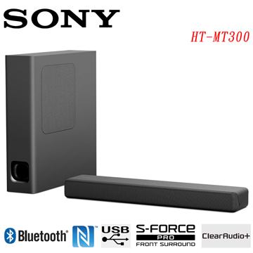SONY 藍牙Soundbar+無線重低音組 HT-MT300