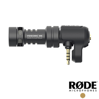RODE APPLE用指向性麥克風(含兔毛) 3.5mm接頭 VIDEOMICME