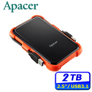 Apacer宇瞻 AC630 2TB USB3.1 2.5吋行動硬碟
