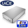 LaCie Porsche Design 4TB USB3.0 TypeC 3.5吋外接硬碟