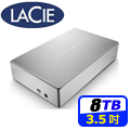 LaCie Porsche Design 8TB USB3.0 TypeC 3.5吋外接硬碟