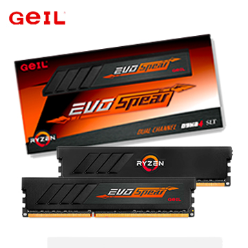 DDR4 GeIL AMD EDITION_EVO SPEAR 記憶體_4GX2(8GB) 2400MHz